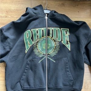RHUDE PARCOURS DES CHAMPIONS ZIP HOODIE